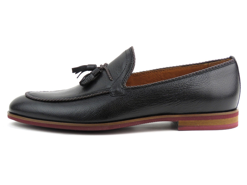 Loafersy męskie z chwostami Conhpol 5607