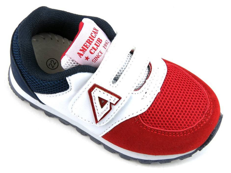 Buty dziecięce sportowe, sneakersy American Club BS 02/21