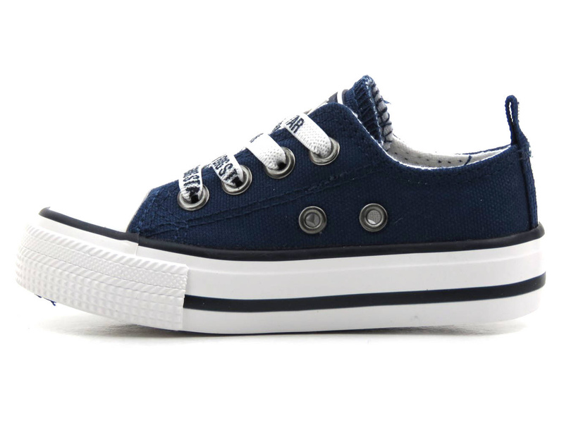 Wsuwane trampki, tenisówki dziecięce - BIG STAR KK374070, granatowe