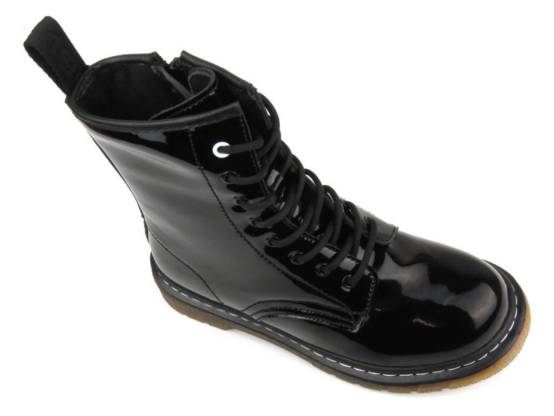 Trapery, glany damskie - Filippo GL430, czarne