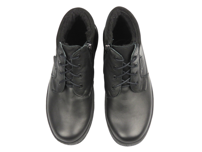 Trzewiki męskie Helios Komfort 826, czarne 3