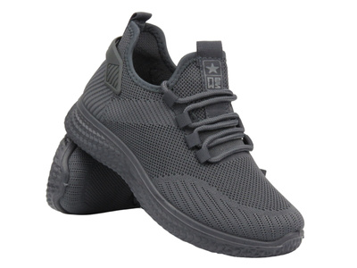 Buty damskie sportowe, NEWS 21TX02-3634, szare