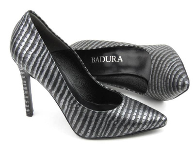 Czółenka, szpilki w stylu glamour - BADURA 2465-69