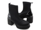 Czarne botki damskie na klocku - VENEZIA 843120600,
