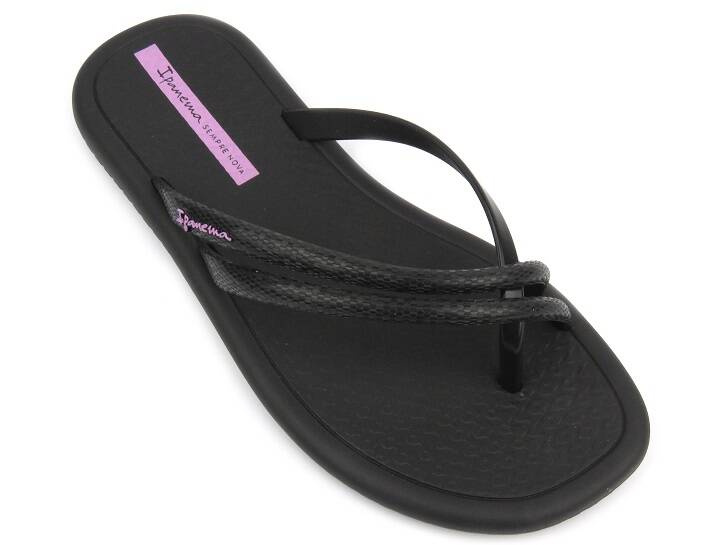 Klapki, japonki damskie - Ipanema 27133, czarne