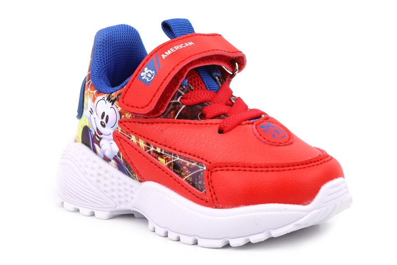 Buty dziecięce sportowe American Club BD 07/21, czerwone