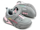 Sneakersy, buty sportowe dla dziewczynki - AMERICAN CLUB AA 27/22, szare
