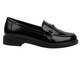 Mokasyny, loafersy damskie lakierowane - Potocki 25-12555, czarne