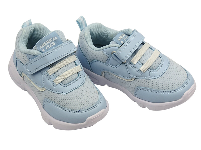 Buty dziecięce sportowe niebieskie American Club WT 105/22, 