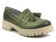 Półbuty, loafersy damskie MACIEJKA 5497S-09, zielone
