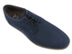 Skórzane półbuty męskie - AMERICAN CLUB CY76/23, granatowe