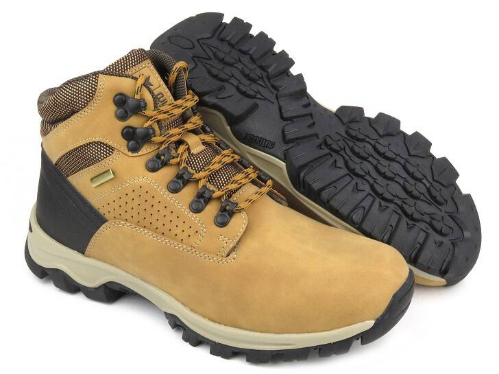Trekkingi męskie, buty zimowe- News 20MN20-3320, brązowy