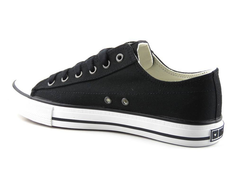 Trampki, tenisówki męskie - Big Star DD174273, czarne