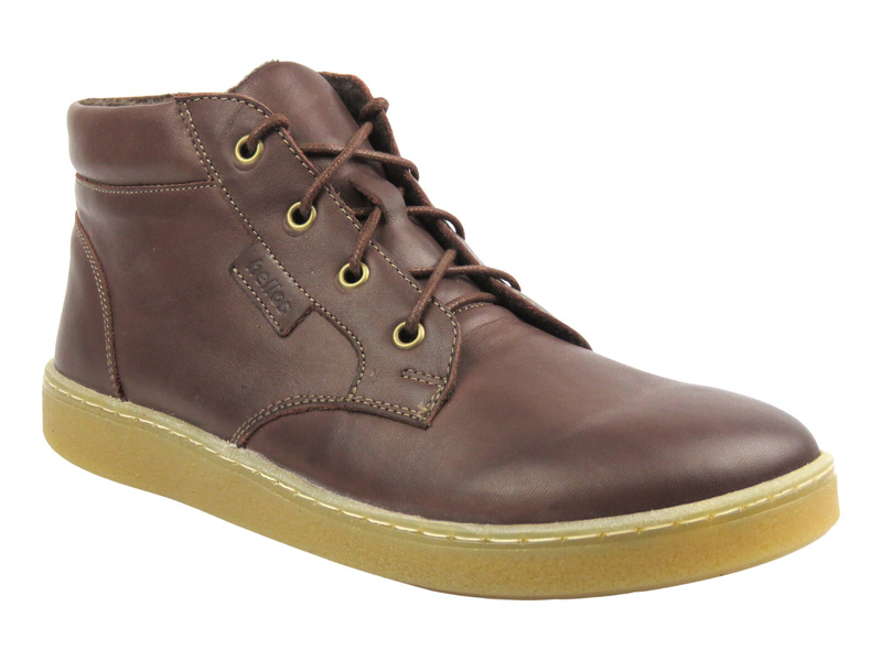 Barefoot trzewiki minimalistyczne męskie Helios Komfort 833, brązowe