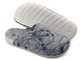 Filcowe kapcie damskie Inblu UA-35, szare w kropki