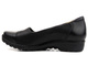 Wygodne, miękkie półbuty damskie ze stretchem - AXEL 1437, czarne
