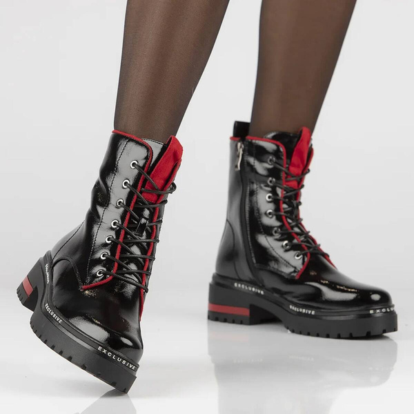 Trapery, glany damskie - Filippo DBT3108/23 czarne