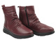 Botki damskie Nika Komfort 0452-505, burgund