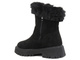 Ciepłe botki damskie - Potocki 23-16061, czarne