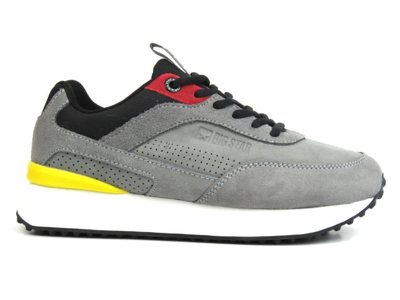Buty sportowe, sneakersy damskie BIG STAR II274406, szare