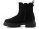 Ocieplane futerkiem botki, workery damskie - EVENTO 22BT35-5048, czarne