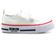 Trampki, tenisówki dziecięce na rzepy - BIG STAR KK374085, białe