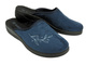Kapcie Domowe Damskie - Inblu CU-1D Granat - Wsuwane