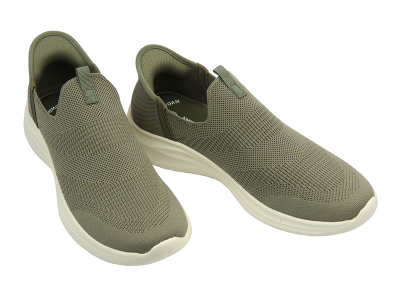 Komfortowe buty męskie sportowe khaki American Club  WT 237