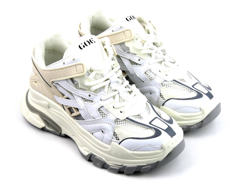 Sneakersy, buty sportowe damskie GOE JJ2N4089, białe