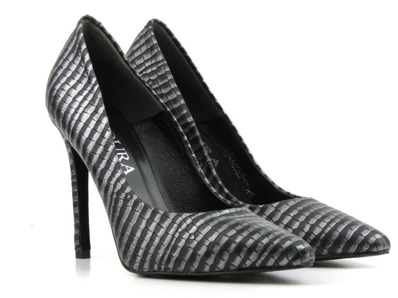 Czółenka, szpilki w stylu glamour - BADURA 2465-69