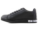 Czarne sneakersy damskie z ekoskóry - BIG STAR II274030