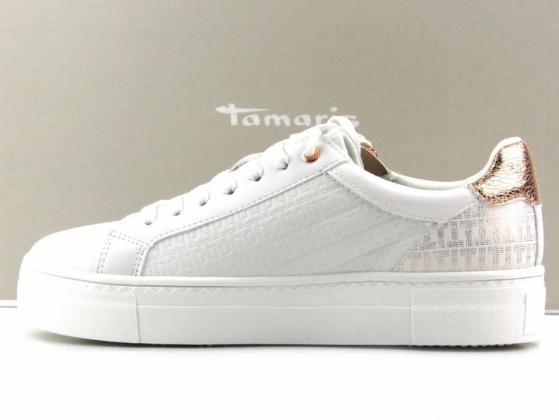 Sneakersy damskie TAMARIS 1-23313-20, białe