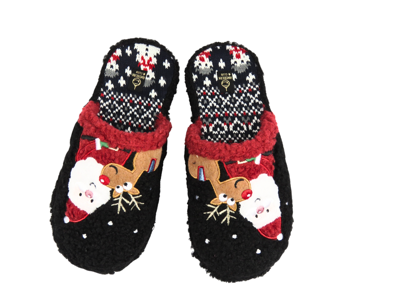 Kapcie damskie American Club SL 21/24, czarne