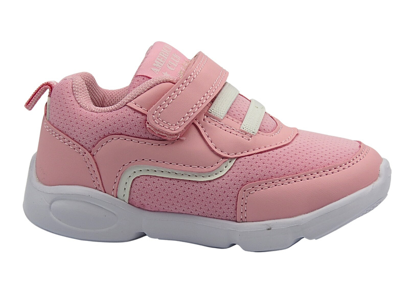 Buty dziecięce sportowe różowe American Club WT 105/22