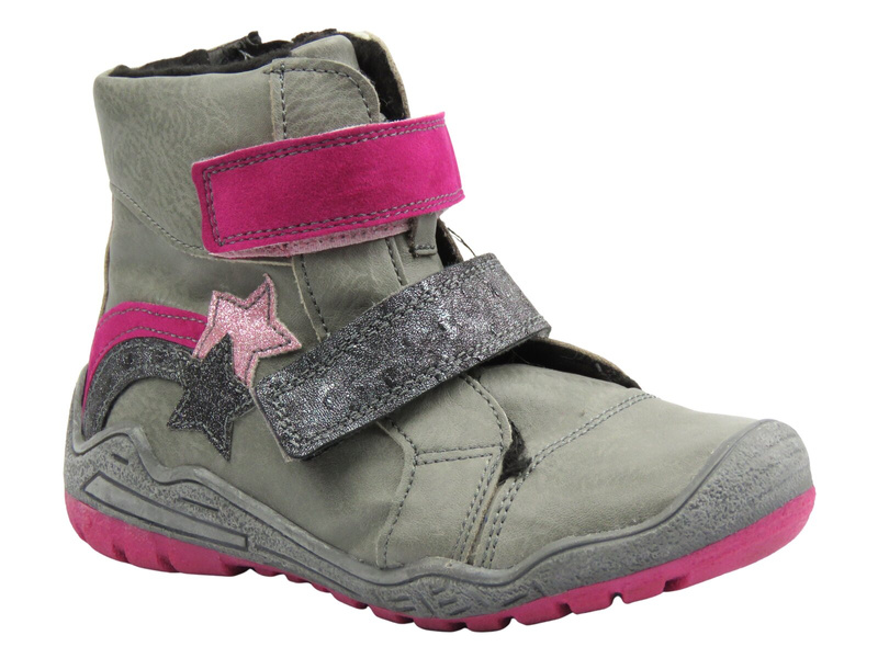 Trzewiki dziecięce dziewczęce Kornecki 06738, popielate