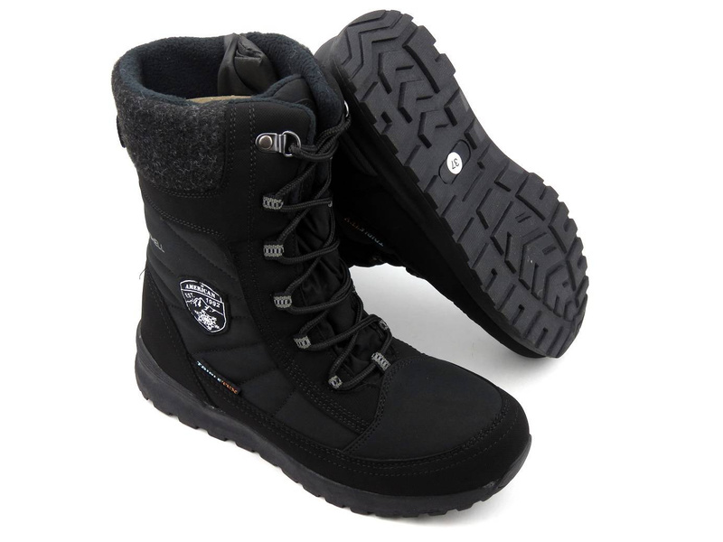 Wysokie śniegowce damskie AMERICAN CLUB SN23/23, Softshell i Tripletex