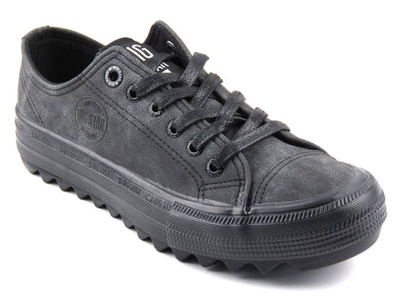 Czarne trampki damskie Big Star GG274074