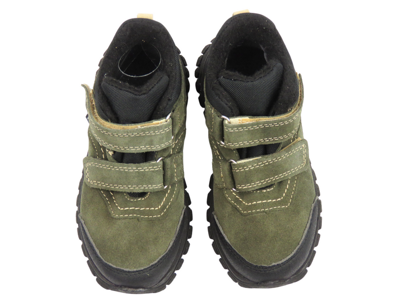 Barefoot półbuty minimalistyczne trzewiki dziecięce zielone Jamet 2226