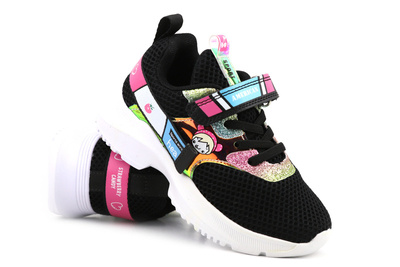 Buty dziecięce sportowe, sneakersy - American Club BS 20/22, czarne