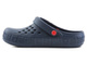 Piankowe klapki damskie, clogsy- BIG STAR II275002, granatowe