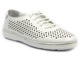 Ażurowe półbuty damskie - Artiker 54C0832, białe