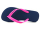 Gumowe japonki damskie IPANEMA 80408, niebiesko-różowe