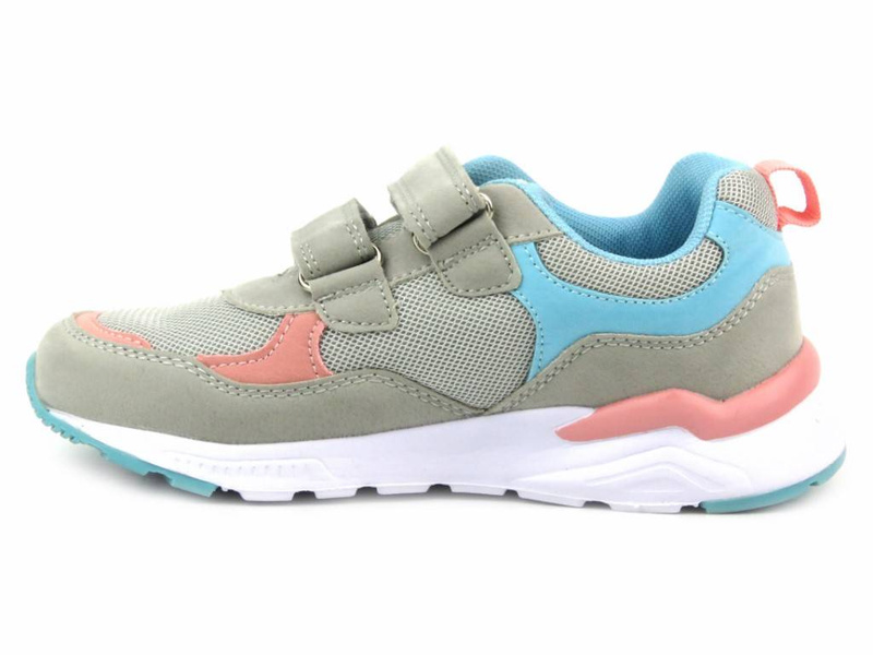 Sneakersy dziecięce, młodzieżowe - BEFADO 516Y238, szare