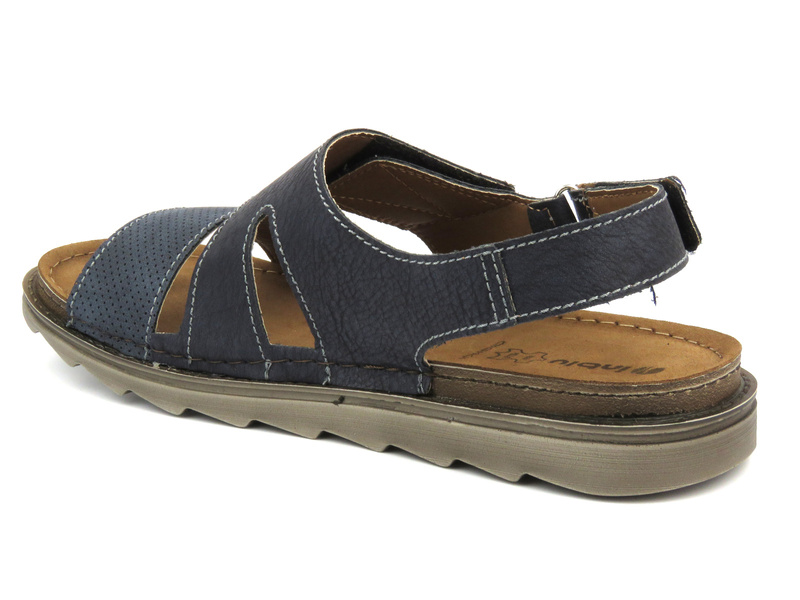 Sandały męskie INBLU BU-13, granatowe