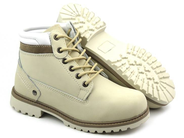 Trapery, ciepłe buty damskie zimowe - DK XC171073, jasnoszare