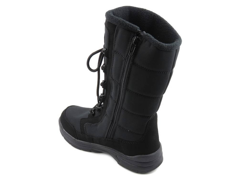 Śniegowce dziecięce czarne AMERICAN CLUB SN12/20