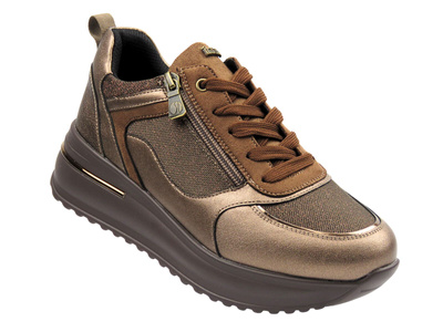 Damskie sneakersy INBLU IN-454, brązowe