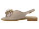 Stylowe sandały damskie Potocki 26-43349, khaki