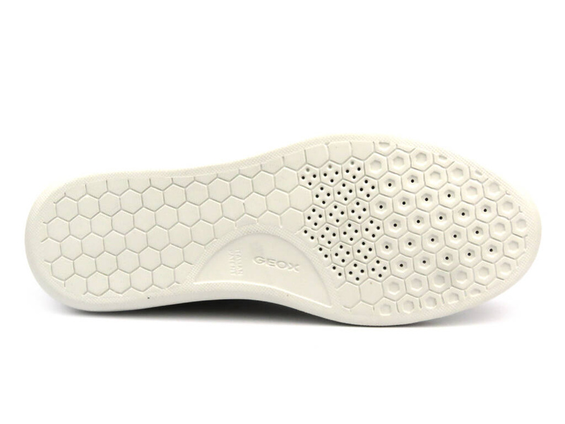 Sneakersy męskie renomowanej marki - GEOX U455WB, białe