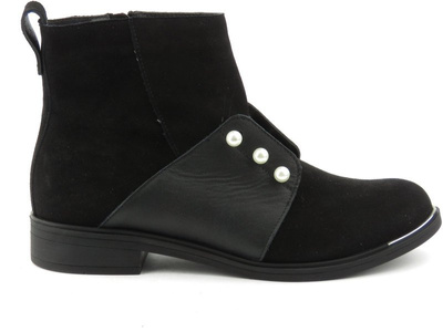 Eleganckie botki damskie NIK Giatoma Niccoli 0596, czarne
